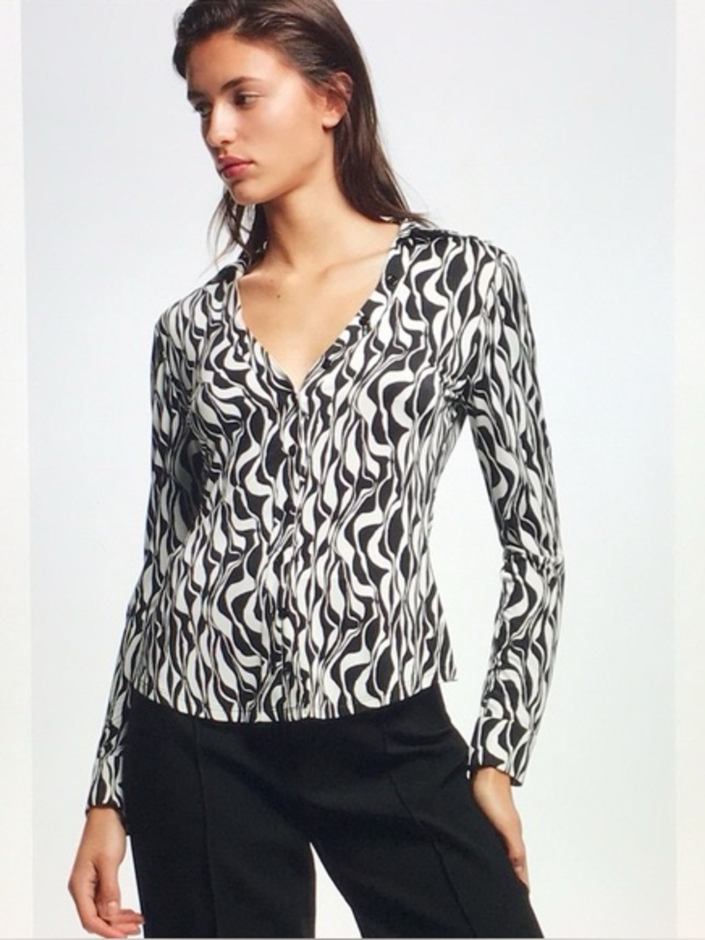 Zara Fitted Button Down